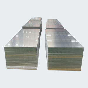 Placa de Alumínio 1050 1100 3003 5083 6061 6063 7075 Fornecida pela Fábrica 0.2 mm 0.3 mm 0.7 mm 0.8 mm 1mm 1.5mm 2mm 2.5mm 3mm - Product Image 1