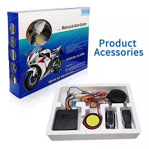 Fabrika toptan 12V DC motosiklet tek yönlü sesli konuşma motosiklet siren hoparlör alarme <span class=keywords><strong>alarm</strong></span> sistemi güvenlik sistemi - Product Image 6