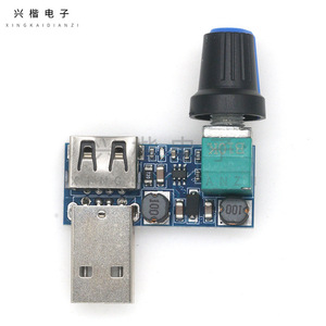 Usb Fan Speed Controller With Potentiometer For Desk <b>Laptop</b> Cooling <b>Mini</b> Adjustable Quiet Operation - Product Image 3