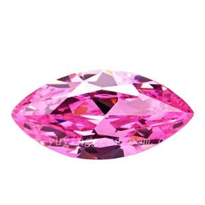 Vente flash : pierres précieuses en forme de marquise, nom rose, CZ - Product Image 1