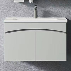 מודרני ארון רחצה מודולרי בסגנון נורדי מודרני סט עם כיור ומראה מיוצר באופן מקצועי במחיר נחמד - Product Image 5