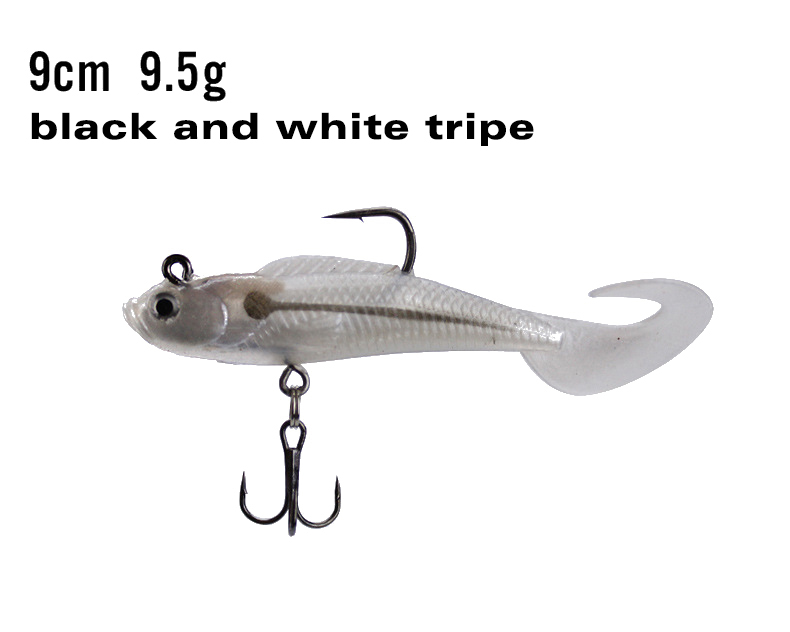 WEIHE卸売淡水釣り道具格安トラウト9.5g/9CMソフトルアー鉛入り