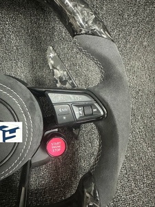 Volant compatible avec <span class=keywords><strong>Audi</strong></span> A3 A4 A5 A6L A7 A8 Rs3 Rs4 Rs5 Rs6 Rs7 Q3 Q5 Q7 A6 B9 B8.5 B8 R8 TT <span class=keywords><strong>TTS</strong></span>, du modèle ancien au modèle neuf. - Product Image 4