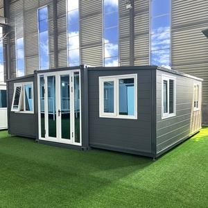 Maison de conteneur extensible préfabriquée et imperméable 20 30 40Ft 2 3 4 Bedroom Prefab Outdoor Mobile Home - Product Image 1