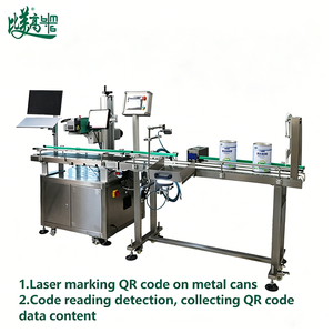 Máquina de Marcado Láser de CO2 de Precisión con Carga de Datos en Tiempo Real y Trazabilidad Completa del Producto para la Producción de Latas de Leche en Polvo - Product Image 2