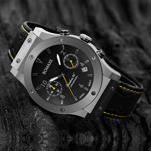 Bomax-reloj de cuarzo japonés SA6059 para hombre, cronógrafo de marca, de acero inoxidable, disponible en la parte trasera, compra en línea, 2022 - Product Image 2
