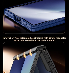Étui de téléphone magnétique ultra-fin pour Samsung Fold8/8Ultra/7/6/5/W26/W25, emballage complet adapté aux téléphones à écran pliable - Product Image 2