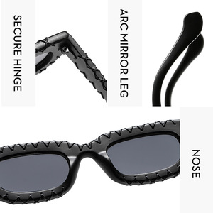 <span class=keywords><strong>Gafas</strong></span> <span class=keywords><strong>de</strong></span> <span class=keywords><strong>sol</strong></span> elegantes <span class=keywords><strong>con</strong></span> logotipo personalizado para mujer, <span class=keywords><strong>gafas</strong></span> <span class=keywords><strong>de</strong></span> <span class=keywords><strong>sol</strong></span> únicas <span class=keywords><strong>con</strong></span> montura <span class=keywords><strong>de</strong></span> ojo <span class=keywords><strong>de</strong></span> gato - Product Image 4