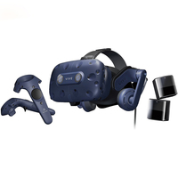 Nouvelle Arrivée HTC VIVE Pro Kit Complet 2.0 pour La Réalité Virtuelle VR Casques Simulateur PC VR Casque avec Contrôleurs