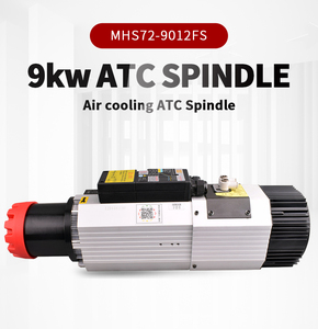 Moteur de broche à refroidissement par air CC+ 9 kW ISO30 24000 tr/min avec changeur d'outils automatique pour la sculpture sur bois (ATC) - Product Image 2