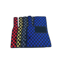 Tapis de sol pour Honda CIVIC FD 1 2 3/CIVIC EK EG Tapis de sol pour voiture 3 pièces avec repose-pieds