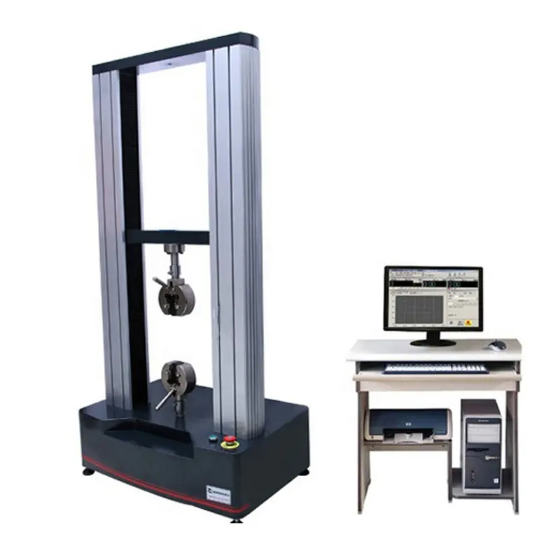 10KN 20KN 100KN ASTM D628 DIN 51221ASTM D638 ISO 4587 machine Computer type material Tensile tester two Column Tensile Tester