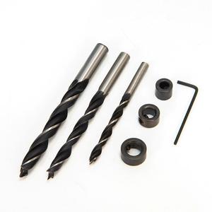 Woodworking Slanted Hole Opener 15 Degree Drill Positioner Three Point Drilling Tool For Woodworking - Product Image 1