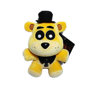 有趣的怪物毛绒玩具为孩子们金色弗雷迪熊