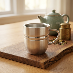 Stainless Steel Double Wall Vacuum <b>Insulated</b> Tumbler <b>Mug</b> for Travel Minimalist Design 12-24 Hour Thermal Retention - Product Image 3
