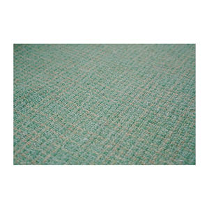 Tissu Tweed Fantaisie Coréen Haut de Gamme Vert Menthe & Orange Néon avec Fil Slub et Texture Métallique Fantaisie – Tissage Personnalisé OEM & ODM - Product Image 1