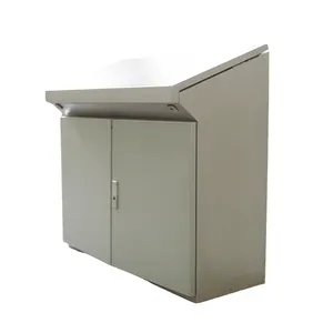 IP65 IP66 Electrical enclosure electronic cabinets distribution double AP industrial console metal box