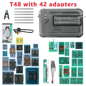 Programmateur universel XGecu T48 V11.2 TL866II Plus + 42 adaptateurs Minipro TL866 Nand Flash AVR <span class=keywords><strong>PIC</strong></span> Bios USB - Product Image 2