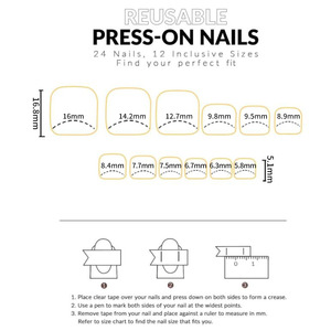 120 pièces <span class=keywords><strong>de</strong></span> faux ongles courts carrés à presser pour les orteils, couleur unie dégradée naturelle, en ABS acrylique, pour la <span class=keywords><strong>manucure</strong></span> - Product Image 5