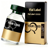 Etiquetas Ovaladas Metálicas de Alto Brillo con Impresión de Lámina Personalizada para Envases de Perfumes y Aceites Esenciales Premium