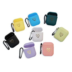Nueva Funda Protectora de Silicona TPU <span class=keywords><strong>para</strong></span> Air Pods con Mosquetón Antipérdida <span class=keywords><strong>para</strong></span> Estuche de Carga de <span class=keywords><strong>Airpods</strong></span> - Product Image 6