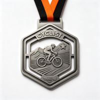 Médailles sportives personnalisées en alliage de zinc, médailles de récompense personnalisées pour les cérémonies et les célébrations