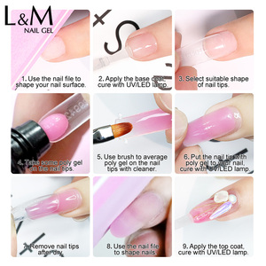 Ibdgel Poly <strong>Gel</strong> Hard Extension Extend <strong>Nail</strong> <strong>Gel</strong> Polish Soak off 12 Colors Private Label OEM - Product Image 5
