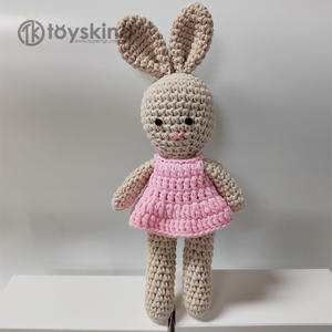 Coniglietto Amigurumi Personalizzato all'Uncinetto Pupazzo di Peluche per Neonati - Product Image 3