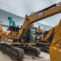 En stock : Excavatrice d'occasion 313D2GC, 12,5 tonnes, godet de 0,53 m, fonctionnement multi-modes pour une utilisation économique