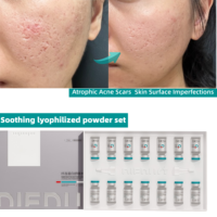 Kit de Soins Cutanés OEM Multi-Collagène et Élastine : Sérum en Poudre Lyophilisée pour le Traitement des Cicatrices d'Acné, Élimination des Marques et des Trous d'Acné