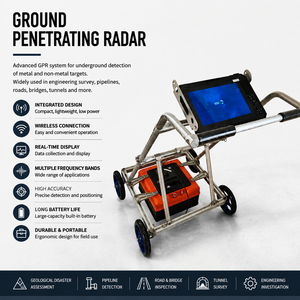 Radar a Penetrazione del Suolo per Indagini Geologiche e Rilevamento di Condutture Sotterranee - Product Image 1