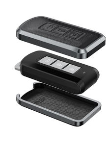 ที่ครอบกุญแจรถทำจากอะลูมิเนียมอัลลอยสำหรับ Mitsubishi Outlander Eclipse CROSS ASX Pajero lencher พวงกุญแจกระเป๋า - Product Image 5