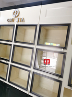 Vitrine à bijoux murale de luxe sur mesure avec éclairage LED et serrure de sécurité, armoire de présentation de bijoux encastrée haut de gamme