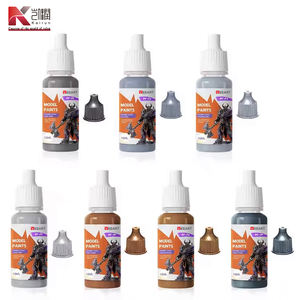 Nuovo arrivo <span class=keywords><strong>Game</strong></span> Painting modello metallizzato 33 colori 15ml Set di pennelli in miniatura modello di utilizzo per Miniature - Product Image 1