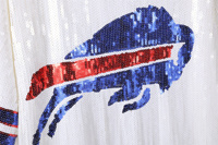 Robe décontractée pour femmes en jersey Buffalo Bills à imprimé léopard, 31 couleurs, blanche, pour le sport