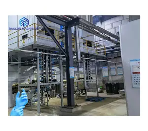Máquina de fabricación de guantes médicos de látex, nitrilo