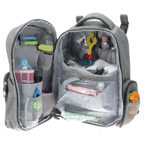 Sac à dos de voyage pour bébé, étiquette privée, à langer, de maternité, à couches, pour maman - Product Image 1