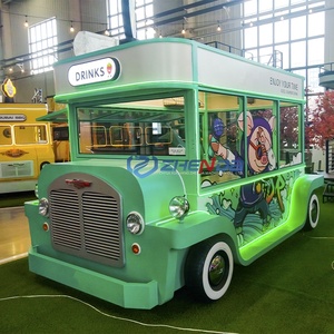 Customized Factory Price Food Truck Trailer Luxury Food Selling Cart Fast Food Car Dining Car - Product Image 6