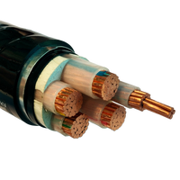 Cable Flexible de Cobre Recubierto de PVC, Cables de Alimentación XLPE Impermeables para Proyectos al Aire Libre, Exclusivo para Centrales Eléctricas