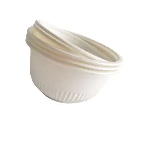 450ML Disposable Soup Bowl Food Container Biodegradable Compostable Bowl