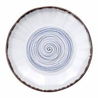 Service de table en mélamine motif encre brumeuse, assiettes incassables à motif brume douce, vente en gros pour restaurants en Égypte, Inde, Afrique, OEM