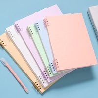 Cahiers en papier couché avec reliure spirale et couverture souple pour les écoliers et les étudiants, papier offset, format personnalisé