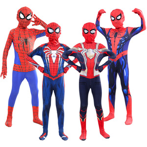 Costume Spider-Man Qiluguai pour enfants, combinaison de super-héros, cosplay d'Halloween - Product Image 2
