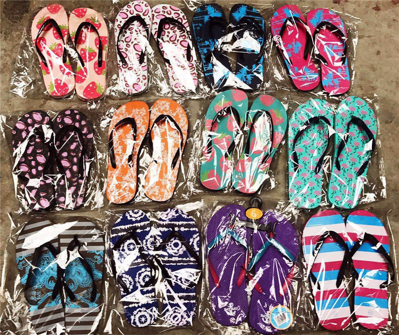 OEM Flipflops Unisex PVC PE Flip Flops Beach Anti-slip Men Flip-Flops Slippers Men