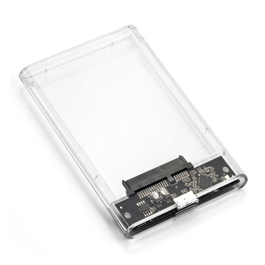 Custodia Antiurto In Silicone Per HDD/SSD Da 2.5" | Fodero Protettivo Per Disco Rigido Portatile | Nero - 2