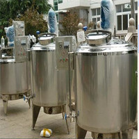 Cuve de fermentation sous pression pour vin, cuve de mélange, cuve chauffante