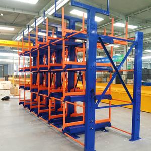 स्टील पाइप भंडारण रैक के लिए स्टील पाइप भंडारण रैक के लिए टेलीस्कोपिक कैंटिलीवर भंडारण रैक के लिए - Product Image 3