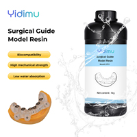 Résine photosensible Yidimu 405nm pour guide d'implantation et localisateur transparents haute précision pour impression 3D – Matériau chirurgical