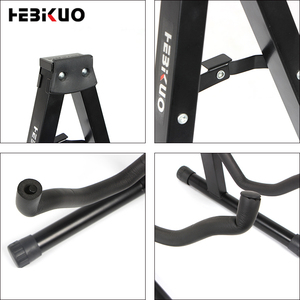 Soporte para Guitarra Popular HEBIKUO J-40B - Hierro Resistente, Plegable y Fácil de Guardar, Apto para Todo Tipo de Guitarras e Instrumentos de Cuerda - Product Image 3