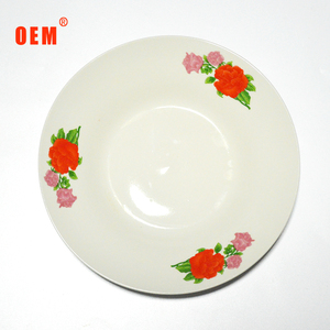 Decals Với Dòng Màu Vàng Gốm Bát Salad Với Cut Edge - Product Image 3